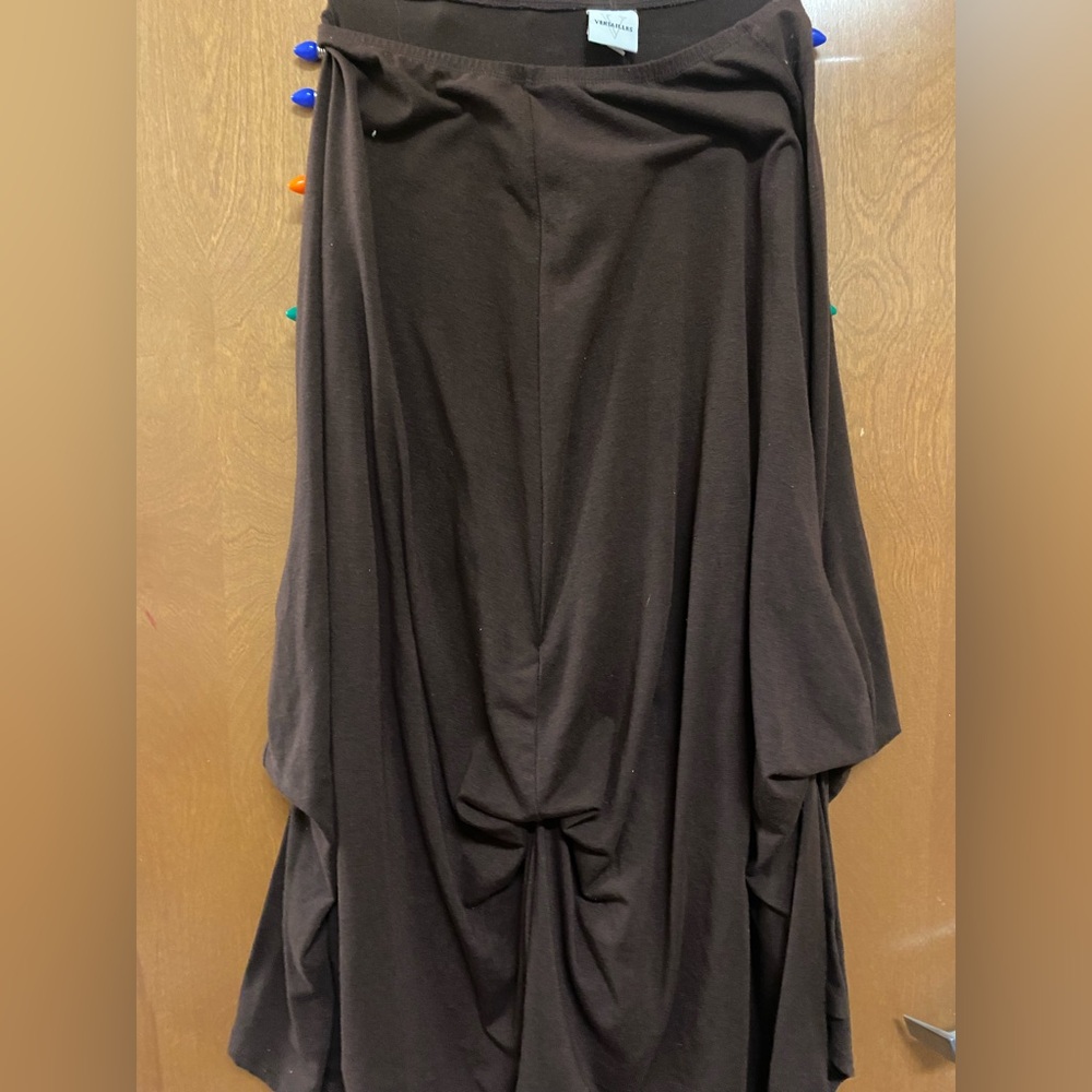 Long brown skirt